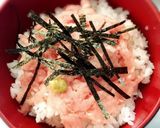 いくらとネギトロ乗せのっせパーティー丼♥作り方3写真