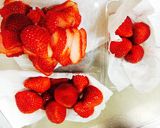 たっぷり苺のショートケーキ♡作り方1写真