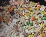 冷凍したお豆腐で作る時短簡単和風炒り豆腐作り方17写真