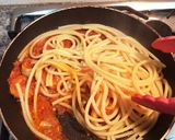 ピザソース消費！シーフードトマトパスタ作り方8写真