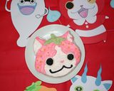 妖怪ウォッチ✿イチゴニャンのデコケーキ作り方9写真