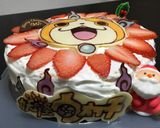 妖怪ウォッチ☆ジバニャンケーキ作り方3写真