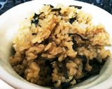 ゴンドレ飯（高麗アザミ）山菜ごはん作り方5写真