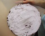 チョコとチーズのデコレーションケーキ作り方7写真