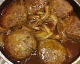 大人の煮込みハンバーグ〜(o˘◡˘o)♡作り方13写真
