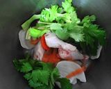 白いんげん豆とチキンの田舎風スープ作り方2写真