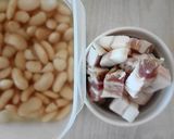 白いんげん豆とチキンの田舎風スープ作り方5写真