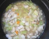白いんげん豆とチキンの田舎風スープ作り方7写真