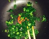大根葉とカリカリジャコのパスタ作り方2写真
