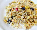 冬☆朝食にoatmeal風ホットシリアル作り方2写真