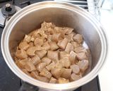 おつまみに最適！こんにゃくのごまみそ煮作り方5写真