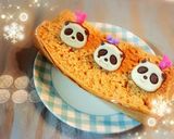 ☆さくさくパンダ×パウンドケーキ☆作り方2写真