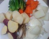 余った野菜を使い切り☆クリーミーシチュー作り方1写真