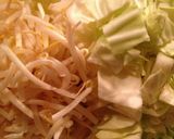ヘルシー粉なし！おからと山芋のお好み焼き作り方1写真