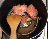 かぼちゃと大根の鶏そぼろあん作り方3写真