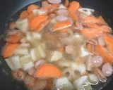 野菜いっぱい♪白菜スープ作り方4写真