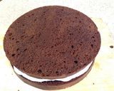 ☆スポンジケーキで☆Xmasツリー☆作り方4写真