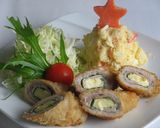 ★ミニクリスマスツリー☆ポテトサラダ★作り方5写真