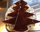 ☆スポンジケーキで☆Xmasツリー☆作り方6写真