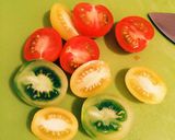 彩りトマトとブルーチーズのカラメルソース作り方1写真