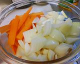 肉野菜炒め、大皿一丁！作り方1写真
