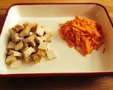 簡単で美味しい♫ 沖縄風焼きうどん作り方1写真