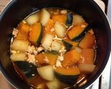かぼちゃと大根の鶏そぼろあん作り方7写真