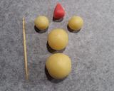 ミッキーのスノーボールクッキー作り方5写真