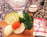 一日分の野菜丸ごとスープ作り方1写真