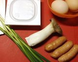 男飯！パラパラネギ納豆チャーハン作り方1写真