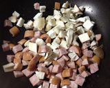 男飯！パラパラネギ納豆チャーハン作り方3写真