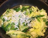 簡単ヘルシー☆春野菜とシラスのパスタ作り方12写真