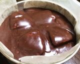 チョコ好きさんに3層チョコケーキ♡作り方8写真