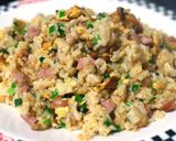 男飯！パラパラネギ納豆チャーハン作り方12写真