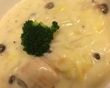 サーモンと野菜のホワイトスープ作り方4写真