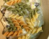 野菜とキノコ・サーモンのグラタン作り方3写真