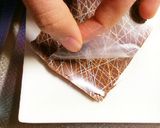 ♡飾りチョコ♡〜転写シート〜作り方3写真