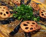 茄子とごぼうの卵とじ作り方9写真
