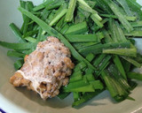 お箸が止まらない！ニラと納豆のお好み焼き作り方1写真
