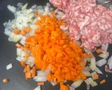 【おうち給食】豆腐のそぼろあんかけ作り方1写真