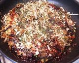 お箸が止まらない！ニラと納豆のお好み焼き作り方5写真
