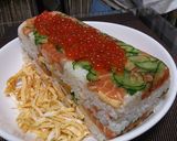 彼氏喜ぶご飯16親子押し寿司パーティ飯作り方9写真