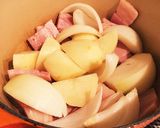 和風♡厚切りベーコンとじゃがいもの甘辛煮作り方5写真