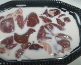 栄養満点！鳥レバーの甘辛煮で鉄分補給！作り方1写真