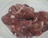 栄養満点！鳥レバーの甘辛煮で鉄分補給！作り方2写真