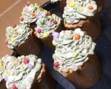 クリスマスツリーのカップケーキ作り方8写真