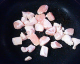 鶏肉とエリンギのみぞれ和え☆むらさき大根作り方1写真