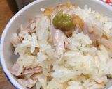 残ったフライドチキンで鶏飯作り方4写真