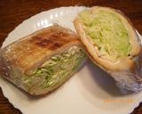 おひとりさまのラップサンド作り方8写真