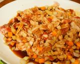 m豚バラ肉de簡単中華おこわ作り方3写真